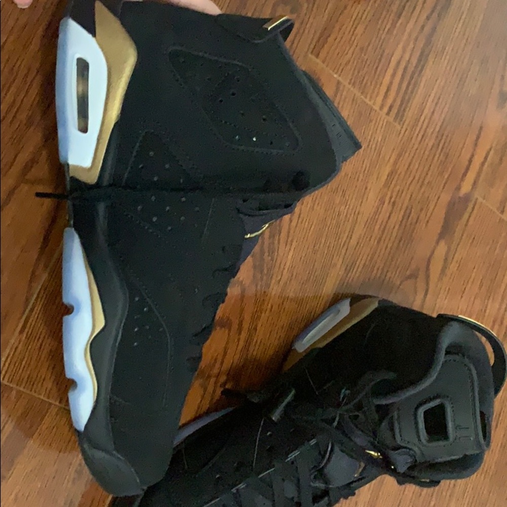 Jordan 6 retro black and gold